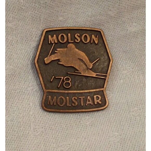 Vintage Pin Lot of 22 Lapel Hat Canada Ski Fraternity Molson Beer Sun Valley - Picture 4 of 12